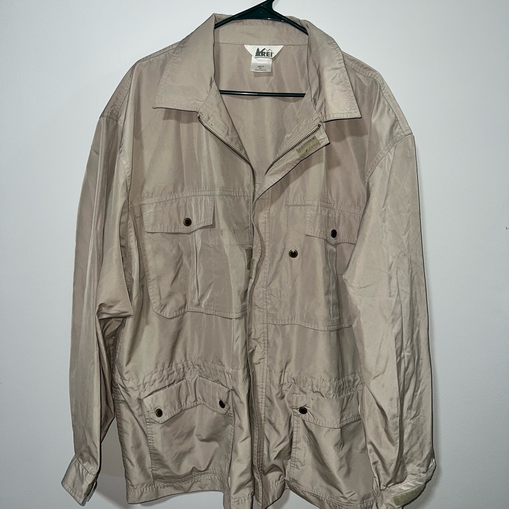 Men's Beige REI Jacket